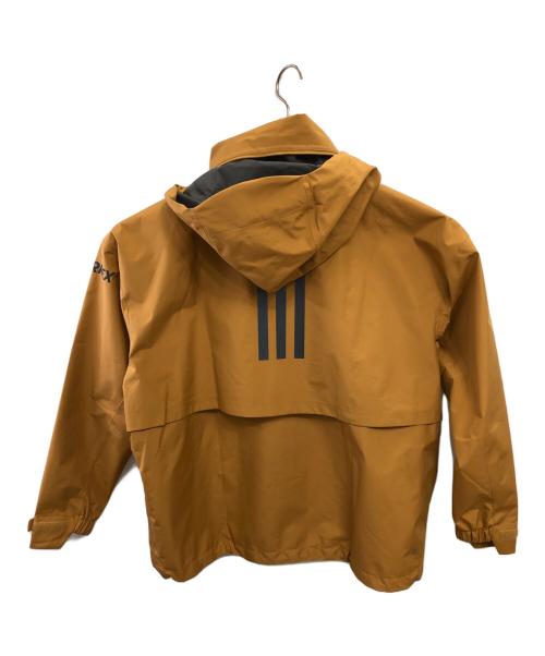 adidas（アディダス）adidas (アディダス) マイシェルター ゴアテックス レインジャケット／MYSHELTER GOREｰTEX RAIN JACKET ベージュ サイズ:Mの古着・服飾アイテム