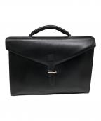LOEWEロエベ）の古着「アナグラムロゴ ブリーフケース／ANAGRAM LOGO BRIEF CASE」｜ブラック
