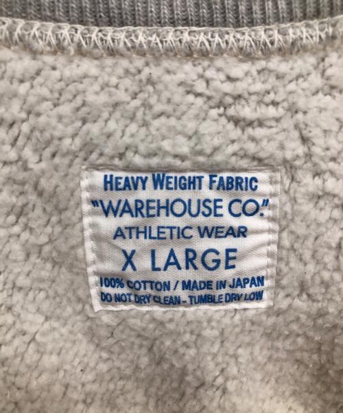 WAREHOUSE（ウエアハウス）WAREHOUSE (ウエアハウス) スウェット グレー サイズ:XLの古着・服飾アイテム