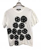 BLACK COMME des GARCONSブラックコムデギャルソン）の古着「半袖カットソー」｜ホワイト