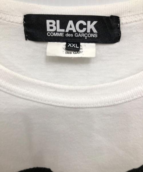 BLACK COMME des GARCONS（ブラックコムデギャルソン）BLACK COMME des GARCONS (ブラックコムデギャルソン) 半袖カットソー ホワイト サイズ:XXLの古着・服飾アイテム