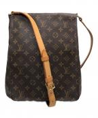 LOUIS VUITTONルイ ヴィトン）の古着「モノグラム ミュゼット／MONOGRAM MUSETTE」｜ブラウン