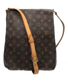 LOUIS VUITTON（ルイ ヴィトン）の古着「モノグラム ミュゼット／MONOGRAM MUSETTE」｜ブラウン
