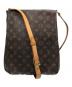 LOUIS VUITTON（ルイ ヴィトン）の古着「モノグラム ミュゼット／MONOGRAM MUSETTE」｜ブラウン