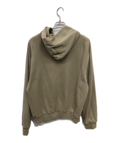 YEEZY（イージー）YEEZY (イージー) GAP (ギャップ) ダブルフェイス ワイドシルエット ジップアップ スウェット フーディ／DOUBLEFACE WIDE SILHOUETTE ZIP UP SWEAT HOODIE ベージュ サイズ:Lの古着・服飾アイテム