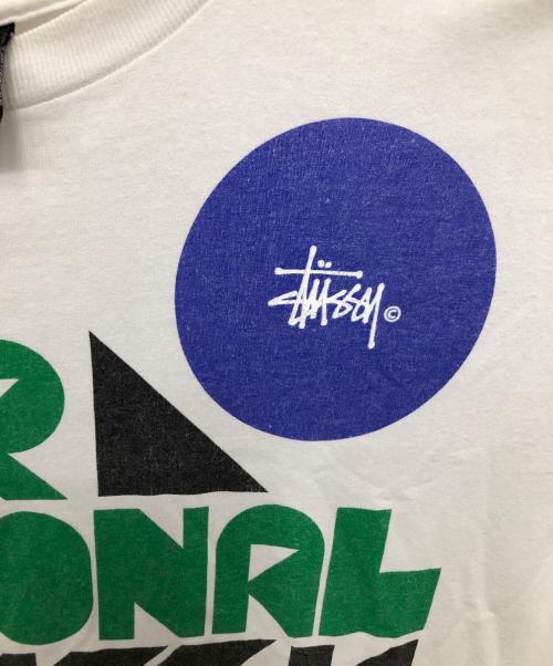 stussy（ステューシー）stussy (ステューシー) 半袖Tシャツ ホワイト サイズ:XXLの古着・服飾アイテム