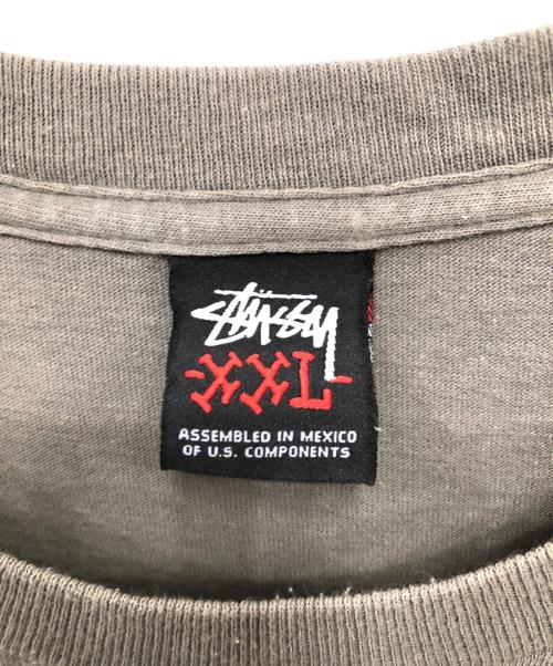 stussy（ステューシー）stussy (ステューシー) 半袖Tシャツ グレー サイズ:XXLの古着・服飾アイテム