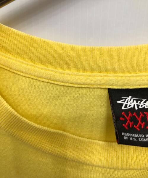 stussy（ステューシー）stussy (ステューシー) オールド 半袖Tシャツ イエロー サイズ:XXLの古着・服飾アイテム