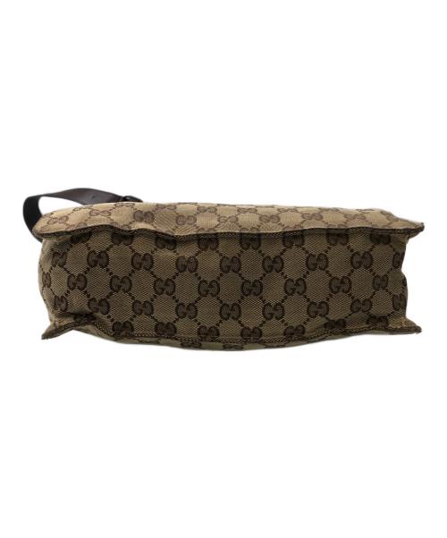 GUCCI（グッチ）GUCCI (グッチ) GG CANVAS SHOULDER BAG／GGキャンバス ショルダーバッグ ベージュの古着・服飾アイテム
