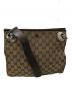 GUCCI（グッチ）の古着「GG CANVAS SHOULDER BAG／GGキャンバス ショルダーバッグ」｜ベージュ