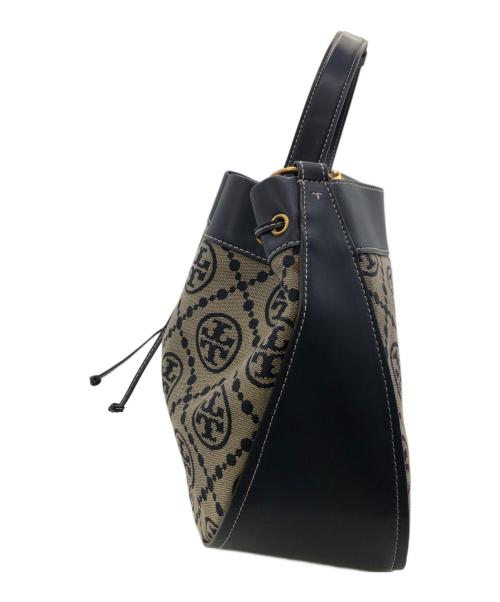 TORY BURCH（トリーバーチ）TORY BURCH (トリーバーチ) ショルダーバッグ ネイビー×ベージュの古着・服飾アイテム