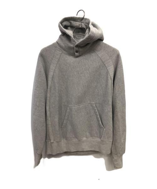 Engineered Garments（エンジニアドガーメンツ）Engineered Garments (エンジニアードガーメンツ) Raglan Hoodie Sweat Parka／ラグランフーディ スウェットパーカー グレー サイズ:Lの古着・服飾アイテム