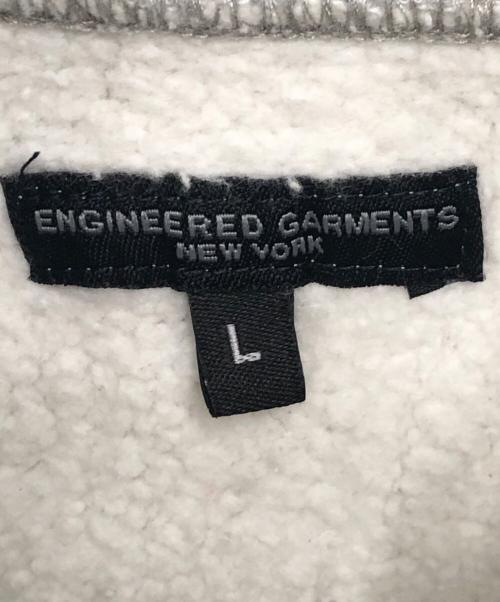Engineered Garments（エンジニアドガーメンツ）Engineered Garments (エンジニアードガーメンツ) Raglan Hoodie Sweat Parka／ラグランフーディ スウェットパーカー グレー サイズ:Lの古着・服飾アイテム
