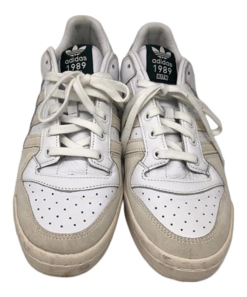 adidas（アディダス）adidas (アディダス) KITH (キス) スニーカー ホワイト サイズ:9 1/2の古着・服飾アイテム