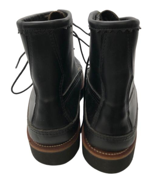 RUSSELL MOCCASIN（ラッセルモカシン）RUSSELL MOCCASIN (ラッセルモカシン) ワークブーツ ブラック サイズ:26.5cmの古着・服飾アイテム