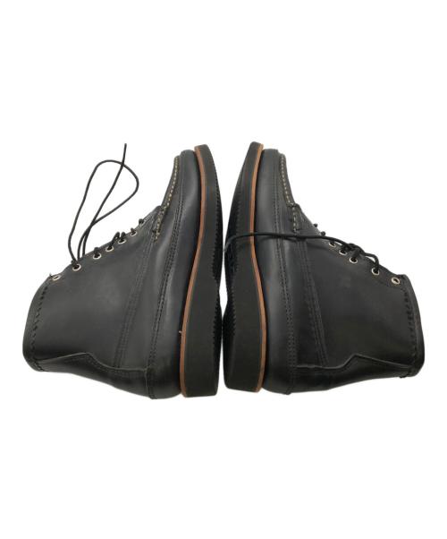 RUSSELL MOCCASIN（ラッセルモカシン）RUSSELL MOCCASIN (ラッセルモカシン) ワークブーツ ブラック サイズ:26.5cmの古着・服飾アイテム