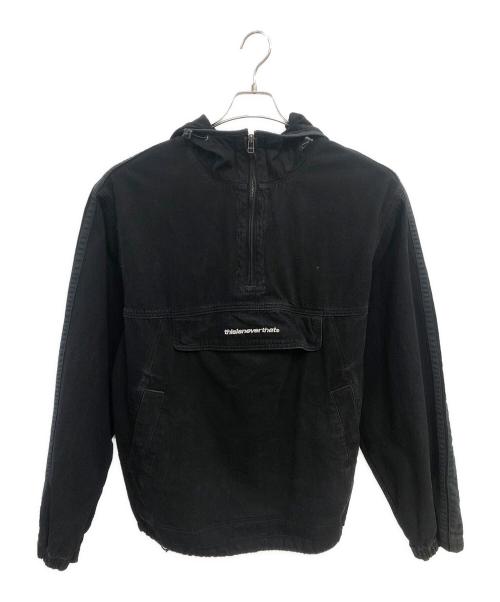 thisisneverthat（ディスイズネバーザット）thisisneverthat (ディスイズネバーザット) Anorak Jacket／アノラックジャケット ブラック サイズ:SIZE Lの古着・服飾アイテム