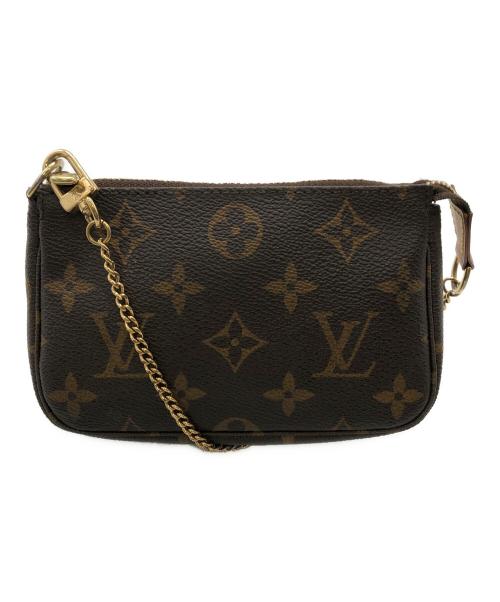 LOUIS VUITTON（ルイ ヴィトン）LOUIS VUITTON (ルイ ヴィトン) MONOGRAM MINI POCHETTE ACCESSOIRES／ミニ・ポシェット・アクセソワールの古着・服飾アイテム