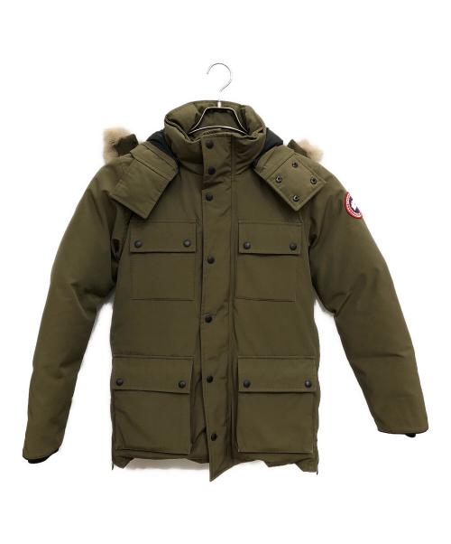 CANADA GOOSE（カナダグース）CANADA GOOSE (カナダグース) ダウンジャケット オリーブ サイズ:Sの古着・服飾アイテム