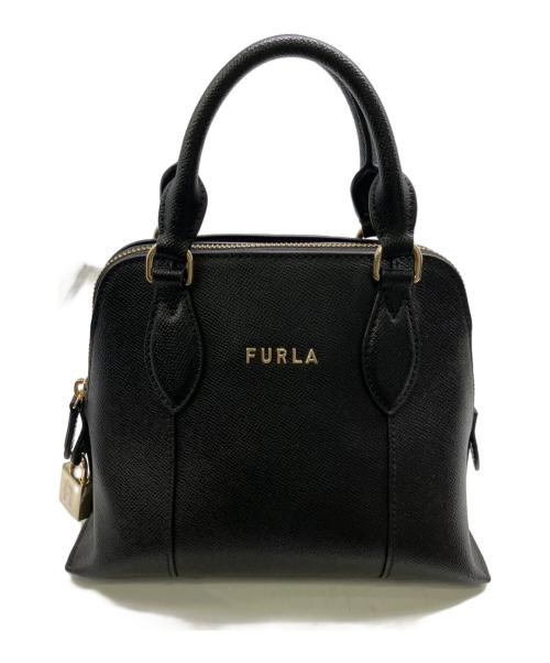 FURLA（フルラ）FURLA (フルラ) ミニトートバッグ ブラックの古着・服飾アイテム