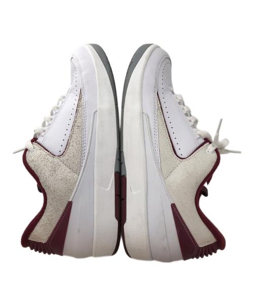 NIKE（ナイキ）NIKE (ナイキ) AIR Jordan 2 Retro Low Cherrywood ホワイト×レッド サイズ:28cmの古着・服飾アイテム