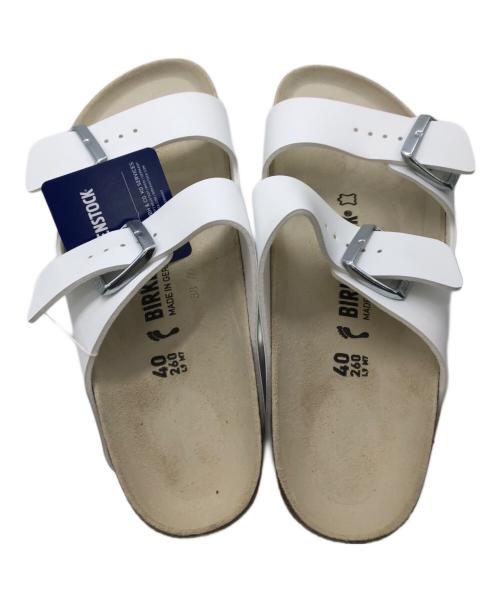 BIRKENSTOCK（ビルケンシュトック）BIRKENSTOCK (ビルケンシュトック) アリゾナBS／ARIZONA BS ホワイト サイズ:26cmの古着・服飾アイテム