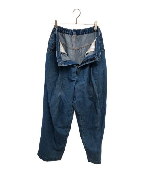NEON SIGN（ネオンサイン）NEON SIGN (ネオンサイン) WIDE DENIM SLACKS／ワイドデニムスラックス インディゴ サイズ:48の古着・服飾アイテム