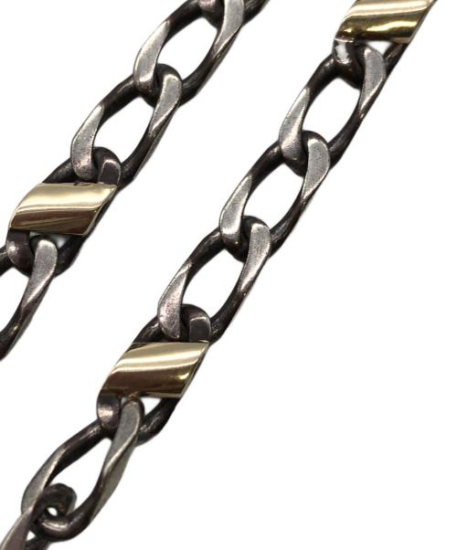 TIFFANY & Co.（ティファニー）TIFFANY & Co. (ティファニー) FIGARO NECKLACE／フィガロ ネックレス シルバー×ゴールドの古着・服飾アイテム