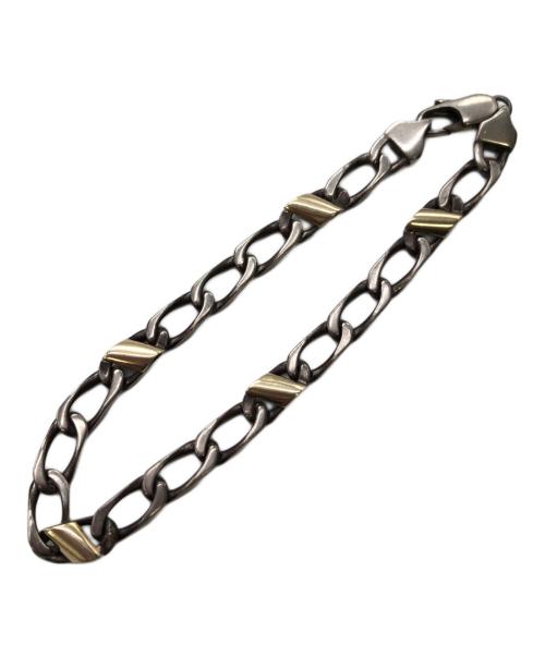 TIFFANY & Co.（ティファニー）TIFFANY & Co. (ティファニー) FIGARO BRACELET／フィガロ ブレスレット ゴールド×シルバーの古着・服飾アイテム