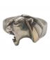 ノーブランド（ノーブランド）の古着「ライオンヘッドリング／LION HEAD RING」