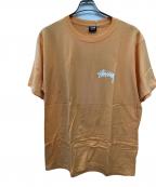 stussyステューシー）の古着「半袖Tシャツ」｜オレンジ