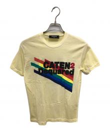 DSQUARED2（ディースクエアード）の古着「半袖Tシャツ／S/S T-SHIRT」｜イエロー