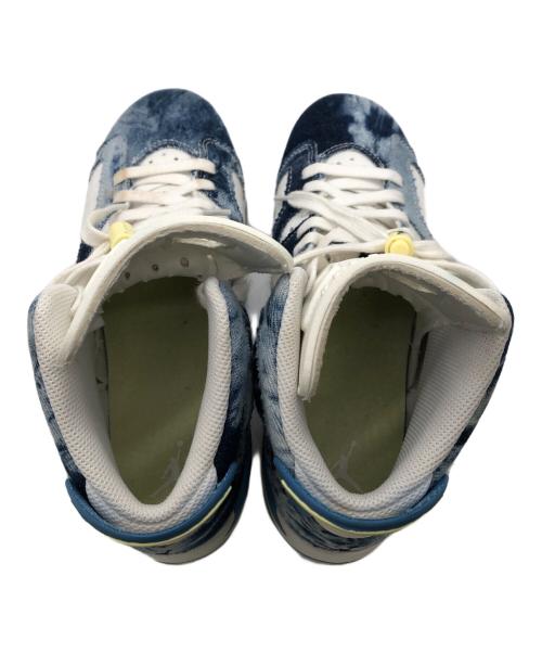 NIKE（ナイキ）NIKE (ナイキ) ハイカットスニーカー ブルー×ホワイト サイズ:24cmの古着・服飾アイテム