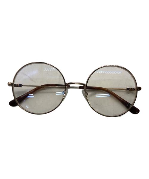 TOM FORD（トムフォード）TOM FORD (トムフォード) ROUND METAL GLASSES／ラウンドメタル 眼鏡 ブラウンの古着・服飾アイテム