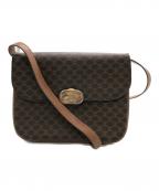 CELINEセリーヌ）の古着「マカダム オールド ショルダーバッグ」｜ブラウン