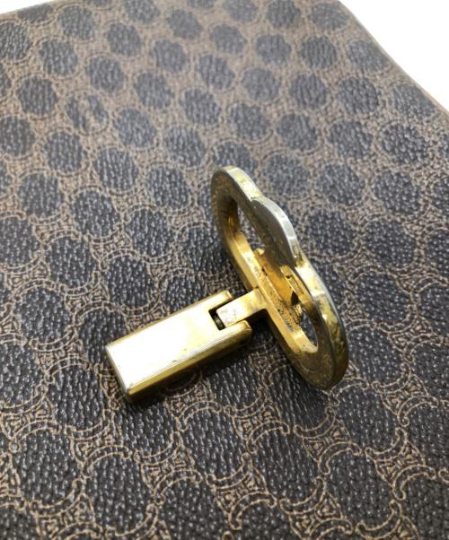 CELINE（セリーヌ）CELINE (セリーヌ) マカダム オールド ショルダーバッグ ブラウンの古着・服飾アイテム