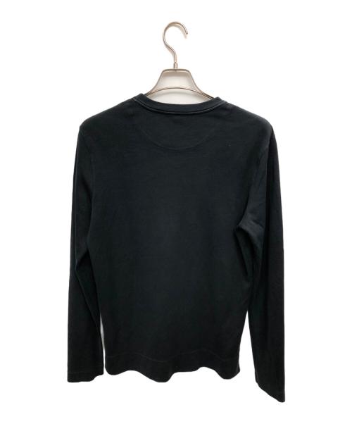 LOUIS VUITTON（ルイ ヴィトン）LOUIS VUITTON (ルイ ヴィトン) ダミエ ポケット ロングスリーブカットソー／Ⅾ’AMIER POCKET L/S CUT AND SEW ネイビー サイズ:Sの古着・服飾アイテム