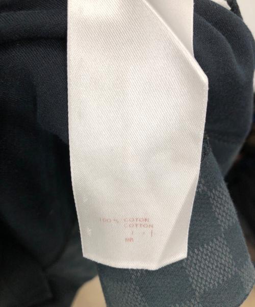 LOUIS VUITTON（ルイ ヴィトン）LOUIS VUITTON (ルイ ヴィトン) ダミエ ポケット ロングスリーブカットソー／Ⅾ’AMIER POCKET L/S CUT AND SEW ネイビー サイズ:Sの古着・服飾アイテム