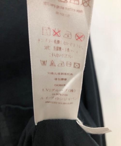 LOUIS VUITTON（ルイ ヴィトン）LOUIS VUITTON (ルイ ヴィトン) ダミエ ポケット ロングスリーブカットソー／Ⅾ’AMIER POCKET L/S CUT AND SEW ネイビー サイズ:Sの古着・服飾アイテム