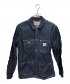 CarHarttカーハート）の古着「MICHIGAN CHORE COAT／ミシガン チョア コート」｜インディゴ