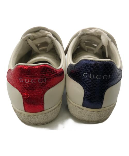 GUCCI（グッチ）GUCCI (グッチ) スニーカー ホワイト サイズ:36の古着・服飾アイテム