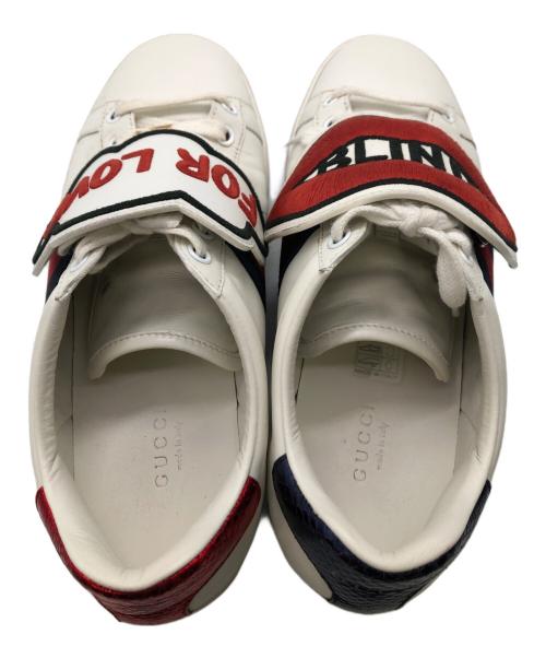 GUCCI（グッチ）GUCCI (グッチ) スニーカー ホワイト サイズ:36の古着・服飾アイテム