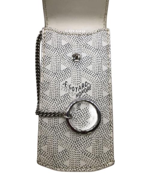 GOYARD（ゴヤール）GOYARD (ゴヤール) キーケース ホワイトの古着・服飾アイテム