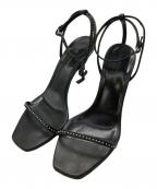 Yves Saint Laurentイヴサンローラン）の古着「オピウムヒールサンダル」｜ブラック