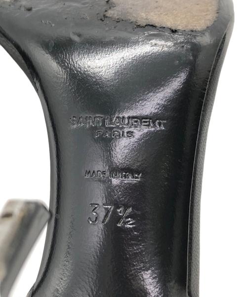 Yves Saint Laurent（イヴサンローラン）Yves Saint Laurent (イヴサンローラン) オピウムヒールサンダル ブラック サイズ:37 1/2の古着・服飾アイテム