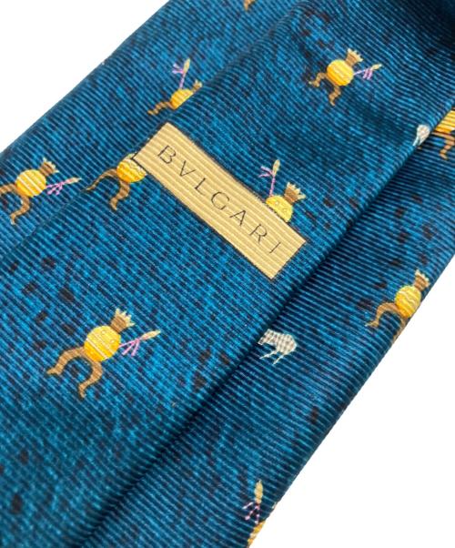 BVLGARI（ブルガリ）BVLGARI (ブルガリ) シルクネクタイ ネイビー サイズ:-の古着・服飾アイテム