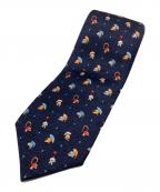 BVLGARIブルガリ）の古着「シルクネクタイ」｜ネイビー