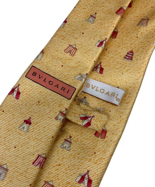 BVLGARI（ブルガリ）BVLGARI (ブルガリ) シルクネクタイ オレンジ サイズ:-の古着・服飾アイテム