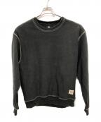 stussyステューシー）の古着「Contrast Stitch Label」｜ブラック