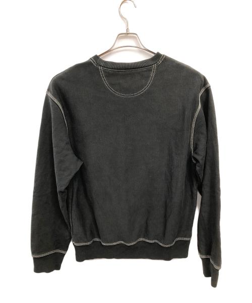 stussy（ステューシー）stussy (ステューシー) Contrast Stitch Label ブラック サイズ:Lの古着・服飾アイテム